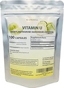 Vitamin U, Methylmethionin Sulfonium Chloride 500 mg, 100 Vegan Kapseln, Silber