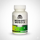 Memory Muscle – Advanced Nootropic Brain Supplement mit Vitamin B12, Bacopa Monnieri & DMAE für Fokus, Gedächtnis, Psychische Klarheit & Clean Energy – Premium Cognitive Support Formula