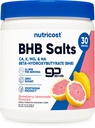 Nutricost BHB Salts Drink Mix (30 Servierungen, Erdbeer-Lemonade Flavored) (5G BHB pro Servieren) - 0G Gesamtzucker, Vegetarisches Produkt