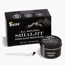 Sayan Pure Authentic Altai Shilajit Resin - 15 Gramm, 2 Monate Versorgung - Hohe Effizienz Organische Fulvic Säure Ergänzung für Frauen und Männer Immunsystem, Energie, & Detox - Vegan, Non-GMO