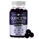 Quercetin Gummie mit Elderberry, Zink & Vitamin C – Immununterstützungsergänzung – Antioxidant & Seasonal Wellness – Vegan, Non-GMO, Natural Berry Flavor – 60 Gummies