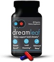 Dream Leaf Pro - Premium Lucid Dreaming Supplement - 60 Kapseln,Valerian Root, Mugwort, Alpha GPC, Choline Bitartrate, Huperzine-a