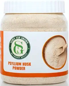 Psyllium Husk Pulver- 12oz | Psyllium Husk zum Backen | Reinigen Sie Ihr Verdauungssystem | Fein gemahlenes Pulver | Ideal zum Backen | Non-GMO