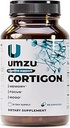 UMZU Cortigon Cortisol Support Supplement, 30-Tage-Versorgung – Natürliche Formel mit Ginkgo Biloba, Phosphatidylserine, Vitamin B12 & B6 – Unterstützt gesundes Stressmanagement, Stimmung, Fokus & Kognitive Gesundheit