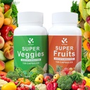 Obst- und Gemüseergänzung 240 Kapseln - 120 Obst- und 120 Gemüsekapseln - Vollwertkost und natürliche Superfood gefüllt mit Vitaminen und Mineralien für Frauen, Männer unterstützt Energieniveaus