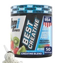 BPI Sports Best Creatine - Kreatin-Monohydrat-Pulver für Männer & Frauen, Himalaya Salz - Stärke, Pumpe, Ausdauer, Muskelwachstum, Muskeldefinition, No Bloat - Kiwi Erdbeere - 50 Servierungen - 9.07 Oz