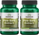 Swanson Pine Bark Extract 50 Milligramme 100 Kapseln (2 Packung)