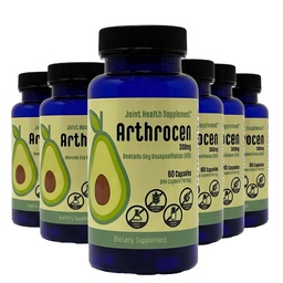 Joint Health Supplement, 300Mg Avocado Soy Unsaponible, Non-GMO, Dairy Free, Gluten Free & Shellfish Free, 60 Tage Versorgung, Eine Kapsel pro Tag (12 Monate)