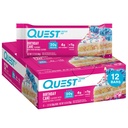 Quest Nutrition Geburtstag Cake Protein Bars, 20g Protein, 1g Zucker, 4g Net Carbs, Glutenfrei, Keto Friendly, 12 Count