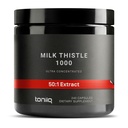Toniiq Milk Thistle - Ultra High Potency 50:1 Extrakt mit 80% Silymarin - Hochkonzentriert - Third-Party Lab Tested - 240 Kapseln
