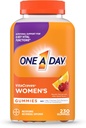Ein Tag Frauen Multivitamin-Gummien, Multivitamin für Frauen mit Vitamin A, C, E, Vitamin D und Zink für Immun-Gesundheitsunterstützung, 230 Zählung
