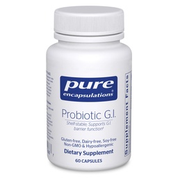 Pure Encapsulations Probiotic G.I. - Shelf Stable Probiotic for Intestinal Health & Gastrointestinal Support - mit Lactobacillus & Bifidobacterium - 60 Kapseln