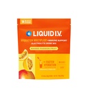 Liquid I.V.® Hydration Multiplikator +Immune Unterstützung - Mango Passionfruit | Elektrolyt Pulver Getränke Mix | 1 Packung (14 Servierungen)