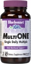 Bluebonnet Nutrition Multi One (mit Eisen) Gemüse Kapseln, Vollständige Spectrum Multiple Vitamin Supplement, B Vitamine, Glutenfrei, Milchfrei, Kosher, 90 Gemüse Kapseln, 3 Monate Versorgung