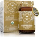Organic Turmeric Curcumin Kapseln - Inklusive Bio-Ginger und schwarze Pfeffer Extrakte | Zertifiziert Bio von USDA | 100% natürliche Kräuterergänzung | 60 Pillen