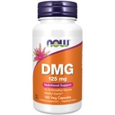 JETZT Nahrungsergänzungsmittel, DMG (N-Dimethylglyccin) 125 mg, Ernährungsunterstützung, 100 Veg Kapseln
