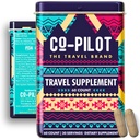 Reise-Vitamin-Ergänzung für Flug und Tag, Jet Lag, Energie, Immune, Verdauungsunterstützung, Förderung der Beruhigung mit Ashwagandha, Rhodiola, Chia & D3 für bessere Schlaf &amp; Stimmung | Vegan, 60 Zähler