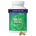 Microbiome Labs MegaGuard Gut Health Supplements - Ginger Root, Licorice Root & Artichoke Blatt Extrakt zur Unterstützung von Verdauungs- und Arbeitsgas - für Frauen, Männer & Kinder 8+ (60 Kapseln)