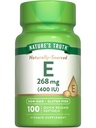 Nature's Truth Vitamin E 400 IU Softgels | 268mg | 100 Count | Non-GMO & Gluten Kostenlose Ergänzung