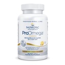 Nordic Naturals ProOmega, Lemon Flavor - 60 Soft Gels - 1280 mg Omega-3 - High Potency Fish Oil mit EPA & DHA - Fördert Gehirn, Auge, Herz & Immune Gesundheit - Non-GMO - 30 Servietten