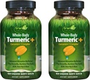 Irwin Naturals Ganzkörper Turmeric + Curcumin C3 Complex - 60 Liquid Soft-Gels, Paket von 2 - Unterstützt Ganzkörper-Wellness - 60 Gesamt Servierungen