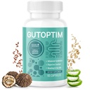 GutOptim Probiotic & Prebiotic Capsules | Pre and Probiotics for Synbiotic Gut Health & Bloating Relief for Women & Men | Enzyme with Probiotics for Digestive Health | Non-GMO, 60 Ct, 1 Month Supply
