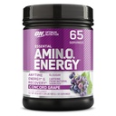 Optimum Nutrition Amino Energy - Pre Workout mit grünem Tee, BCAA, Aminosäuren, Keto Friendly, Green Coffee Extract, Energy Powder - Concord Grape, 65 Portionen (Packaging May Vary)