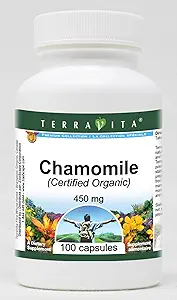 Kamille (Certified Organic) - 450 mg (100 Kapseln, ZIN: 517605)