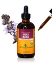 Kräuter Pharm Certified Organic Holy (Tulsi) Flüssiger Extrakt für Energie und Vitalität Basilikum, 4 Fl Oz