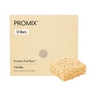 ProMix Nutrition Protein Puff Bars, 12-Pack - Madagaskar Vanille - Marshmallow Crispy Treat - Great Tasting & Healthy On The Go Snack - High Protein & Low Calorie - Non-GMO & Free From Gluten, Soy, & Corn.