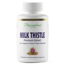 Paradise Kräuter Milchdistel, aktive Ganze Spectrum Extrakt, Vegan, Non GMO, Glutenfrei, 60 vegetarische Kapseln