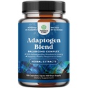 Herbal Adaptogen Mood Support Supplement - Berechnung Adaptogene Ergänzung für Stress & Cortisol Management mit Ashwagandha Rhodiola Rosea & Maca Root - Vegan Non GMO & Daytime Friendly -120ct