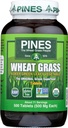 Pini erba di grano organico, 500 conte compresse