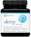 Youtheory Sleep Capsule - Vegan Sleep Support Supplement mit Passion Flower, Lemon Balm, L-theanine & Ashwagandha* - 60 Vegetarische Kapseln