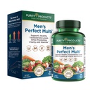 Reinheitsprodukte Men's Perfect Multi aus Vitaminen, Mineralien und Phytonutrients - Fördert Energie, Vitalität und Stamina - Einfach zu schlucken - 90 Tabletten