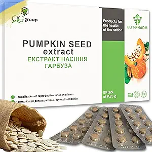 QG Gruppe Pure Kürbis Extrakt (80 Tabletten - 200mg Jeder) unterstützt Prostata und Urinary Tract Wellness, Blasengesundheit Nahrungsergänzung für Männer und Frauen