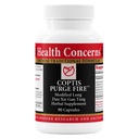 Health Concerns Coptis Purge Fire Formula – Skin, Throat, Sinus & Immun Support Supplement – Kräuterreinigung mit Coptis, Isatis, Skullcap, Licorice – Traditionelle chinesische Medizin – 90 Kapseln