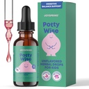 JoySpring Potty Wise Drops – Natürliche Verbrauchshilfe für Kinder & Kleinkinder – Elderberry, Licorice Root Extract, Fennel Seed & Senna – Sugar-Free Vegan Liquid Blend Supplement (1 fl oz) 30 Portionen