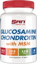 SAN Premium Glucosamine Chondroitin mit MSM-Komplex für gemeinsame Unterstützung - Natürliche Formel für gesunde Gelenke und Mobilität. 30 Servietten