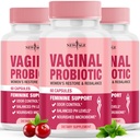 NEU AGE Vaginal Probiotics für Frauen mit Präbiotika, Cranberry Extract und einem Lactobacillus Probiotic Blend, Unterstützt gesunde pH Balance, Odor Control, Vaginal Flora - 180 Kapseln