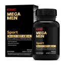 Mega Men Sport Multivitamin Caplets, Athletic Performance Nutrition, Muskelfunktion, Klinisch bewährt, um besser zu fühlen, Antioxidantien, B Vitamine, Energieproduktion, Timed Release, 90 ct, 45 svgs