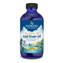 Nordic Naturals Arctic-D Cod Liver Oil, Zitronen - 8 oz - 1060 mg Total Omega-3s + 1000 IU Vitamin D3 - EPA & DHA - Herz, Gehirn, Knochen, Immun- & Stimmungsunterstützung - Non-GMO - 48 Servierungen