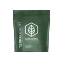 Terra Health Essentials® Super Greens | Bio Superfood Greens Pulver | Glutenfrei Gut-Friendly Probiotics | 30 Servierungen