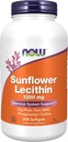 Jetzt Lebensmittel Sonnenblume Lecithin - Phosphatidyl Choline - 1.200 MG (200 Softgels)