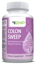 ENP Colon Sweep | 15 Tage Colon Cleanse mit Psyllium Husk, Cascara Sagrada und Bentonite, 60ct