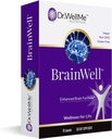 Dr.WellMe- Nootropic Brain Booster Supplement mit Turmeric & Ginkgo Biloba für Männer & Frauen – L-Theanin, Vitamin D3 zu verbessern Gedächtnis, Fokus & Kognitive Gesundheit – Vegan Kapseln (30 Zähler)