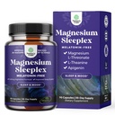 High Absorption Magnesium Schlafergänzung - Erholung Unterstützung Magtein Magnesium L-Threonate und Apigenin Theanine für Schlaf und Erholung für Frauen & Männer - Mg L-Threonate Melatonin Freie Schlafhilfe - 90 Ct