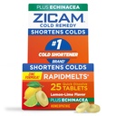 Zicam Zinc Cold Remedy RapidMelts Quick-Dissolve Tabletten Lemon-Lime Flavor mit Echinacea 25ct