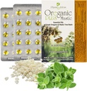 Oreganic Plus Mastic - Oregano Essential Oil Kapseln & Chios Mastic Gum Oil - Wild Oregano Öl Kapseln Bio - Immun Booster und Darmstütze - Non-GMO - 30 Count Blister