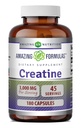 Erstaunliche Formeln Kreatin Monohydrat Aminosäure Ergänzung | 3000 Mg pro Portion | 180 Kapseln | Non-GMO | Gluten-Free | Made in USA